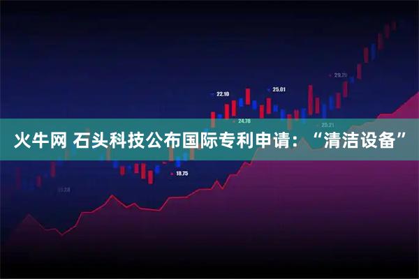火牛网 石头科技公布国际专利申请：“清洁设备”
